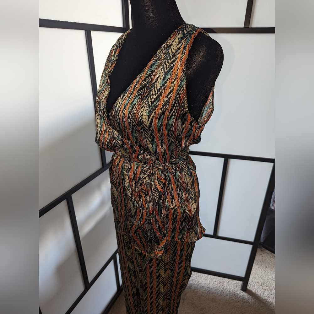 Zara Printed Wrap Tank